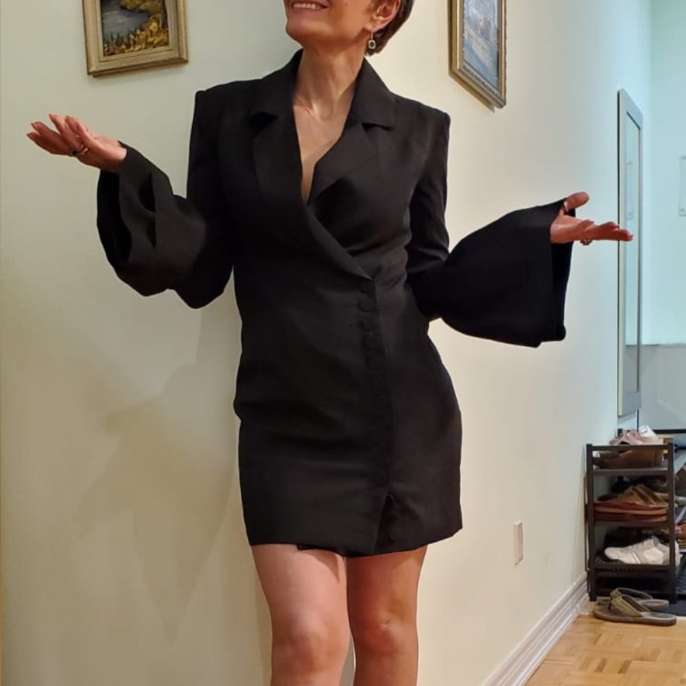 Elegant Black Women's dress .